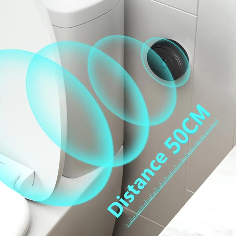 Automatic Toilet Flush Sensor with Human Motion Detection and Contactless Flush Activation for Enhanced Bathroom Hygiene