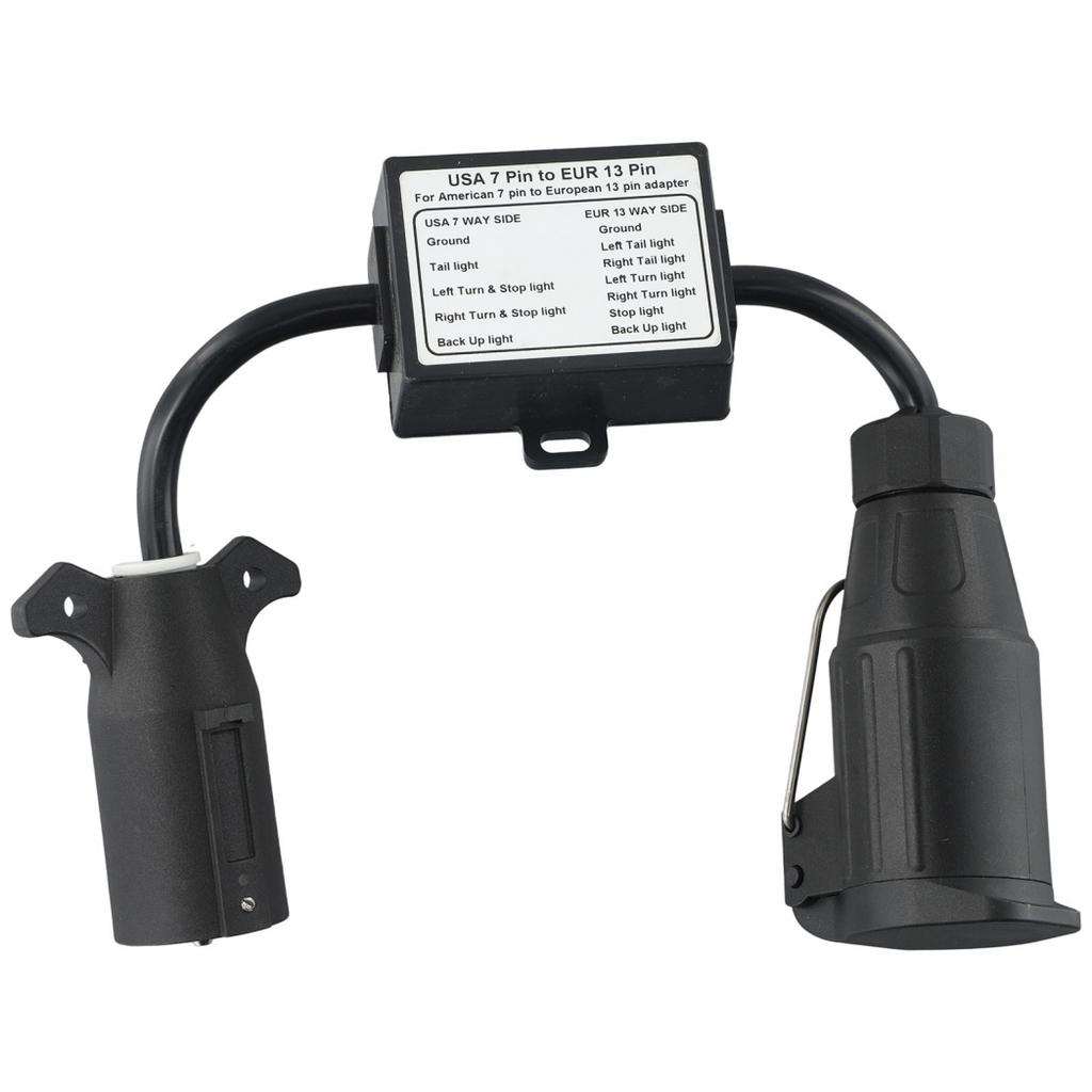 Trailer Light Converter 7-Way Accessory Connector Parts