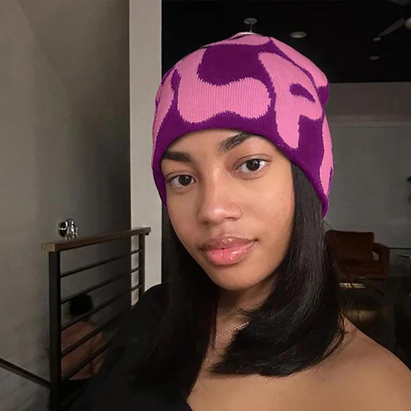 

2023 Вязание шапки шапка мужчины женщины абзац качество шапка Mea Culpa Y2K теплая