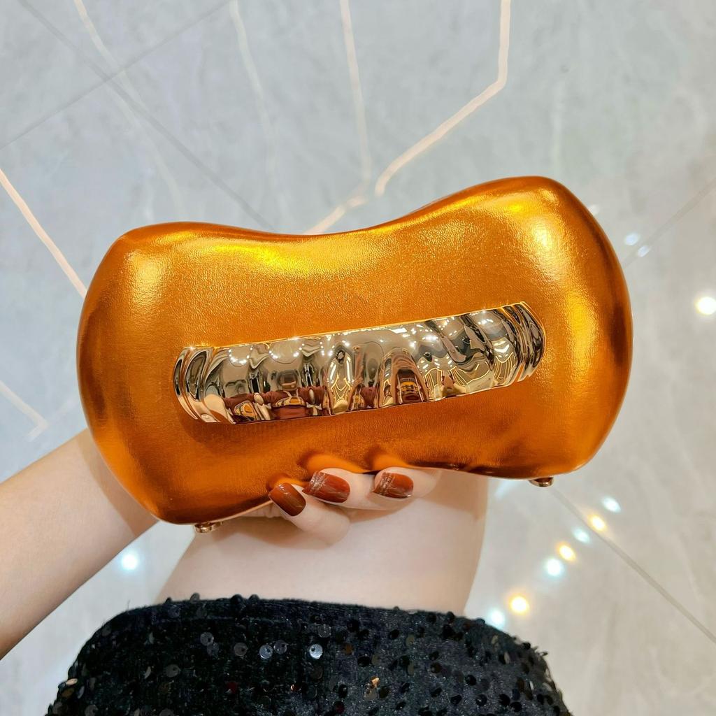 New light luxury clutch bag fashion banquet handbag women's dinner messenger women's bag chain handbag