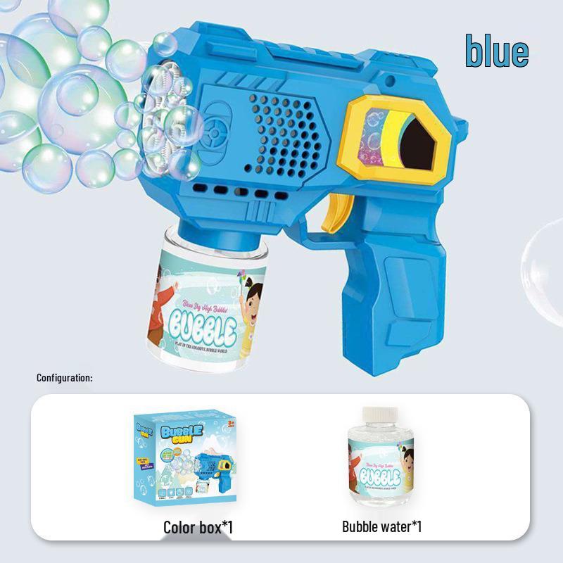 Electric Luminous Bubble Gun - Automatic Handheld Toy for Kids