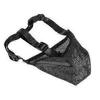 Breathable Adjustable Dog Muzzle - Mesh Covered Muzzle For Biting Chewing Licking Barking