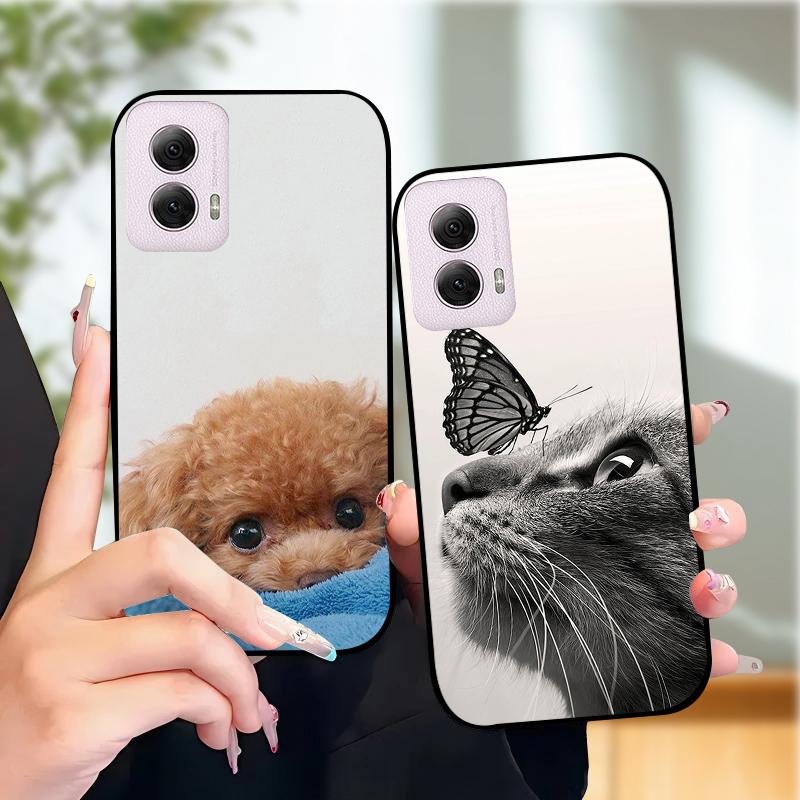 For Moto G Power (2024) Case XT2415V Shockproof Soft Silicone TPU Phone Cover For Motorola Moto GPower 5G 2024 Coque Bumper