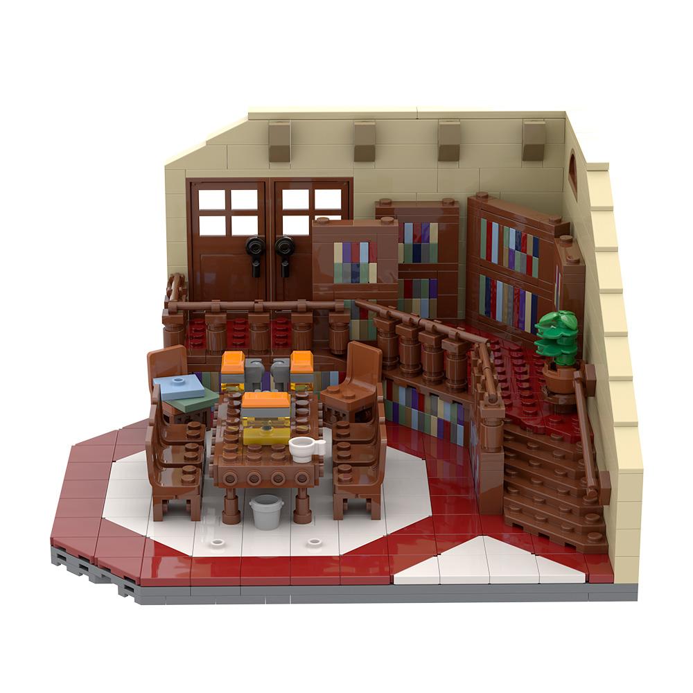 Gobricks MOC-99148 Buffy the Vampire Slayer: Sunnydale High School Library Building Blocks Bricks Toys Gift