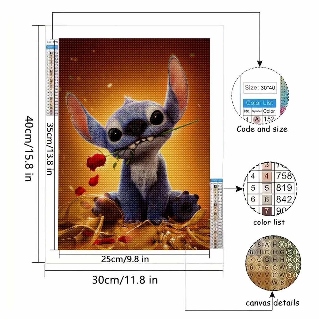 DIY Diamond Painting Stitch Cross Stitch Kit Mosaic Art Diamond Painting Full Circle Diamond Home Decoration
