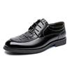 Genuine Men's Shoes Top Layer Cowhide Spring and Autumn New Formal Dress Wedding Groom Shoes High-end Men's Business Casual Leather Shoes