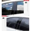 For Mitsubishi Lancer Sedan 6Pcs Car Pillar Posts Door Window Decorative Trim 2008 2009 2010 2011 2012 2013 2014 2015 2016 2017