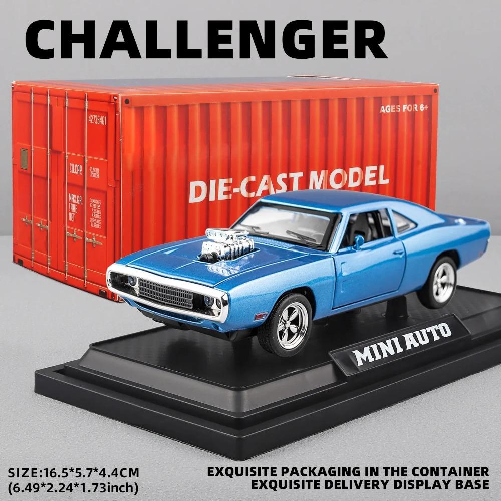 1:Scala 32 CHARGER 1970 Modello di Auto in Lega pressofusa Veicoli Mini Tirare Indietro Giocattoli per Bambini Collezionisti Amanti