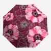 1pc Pink Floral Pattern Umbrella with Plastic Handle,Suitable for All Seasons Home Travel Outdoor Umbrellaptys31003