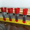 1/8 Pcs Outdoor A-shaped Clip Heavy Duty Jaw Opening Thick Rust-Proof Comfortable Handle Anti-slip No Deformation Strong Spring Clamp Woodworking