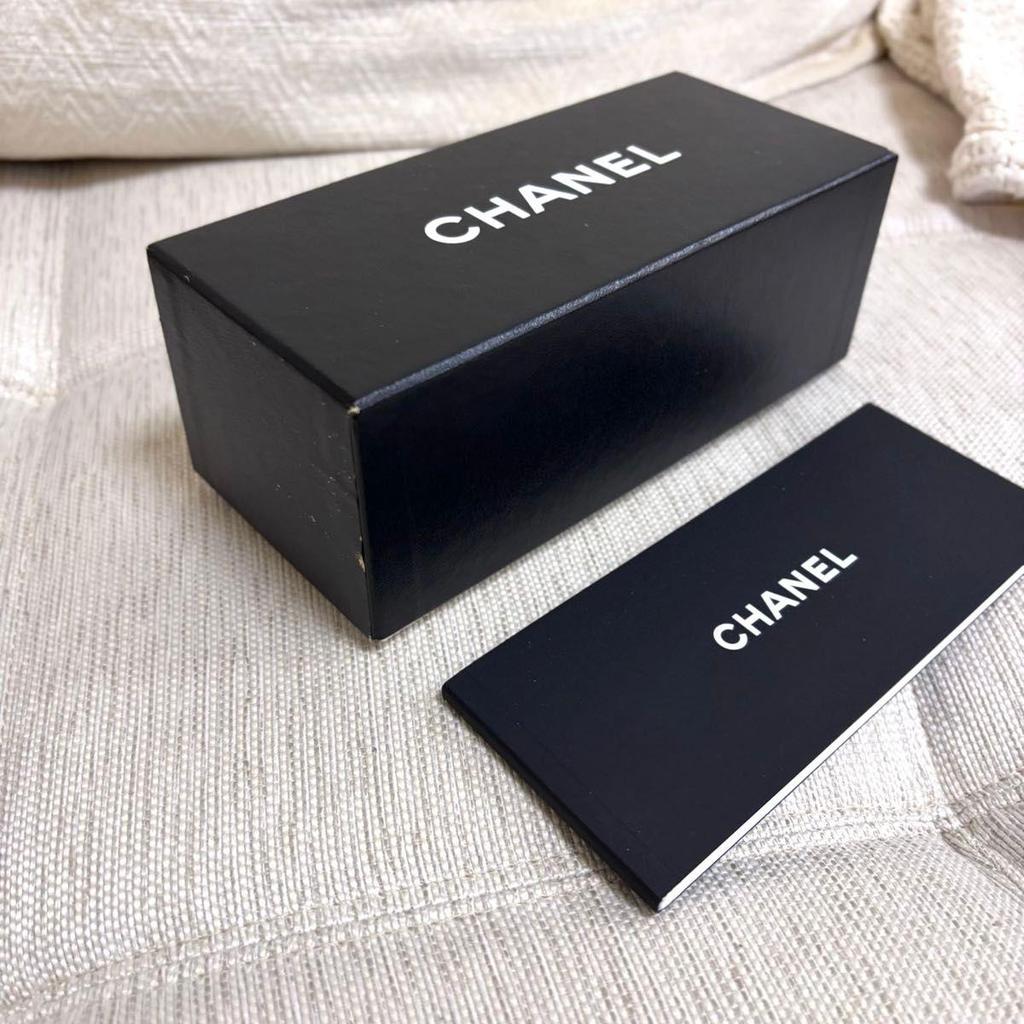 Used Limited price reduction until today chanel Chanel genuine box sunglasses box