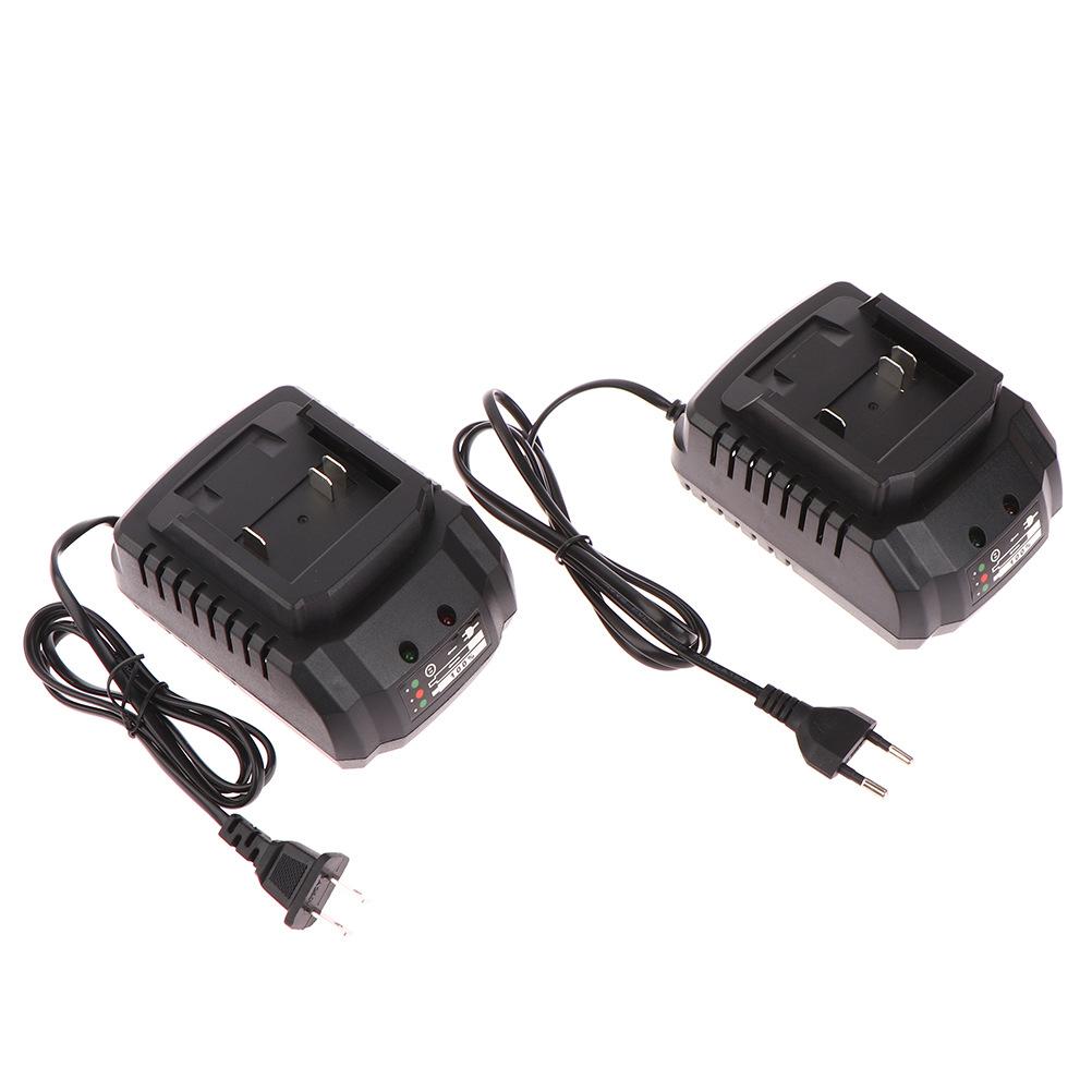 21V Lithium Battery Power Adapter EU US Plug for Cordless Electric Wrench Angle Grinder Electric Hammer