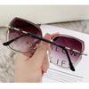 Classic Square Casual Fashion Sunglasses Women Men Vintage Stylish Oval Shaped Minimalist Female Male