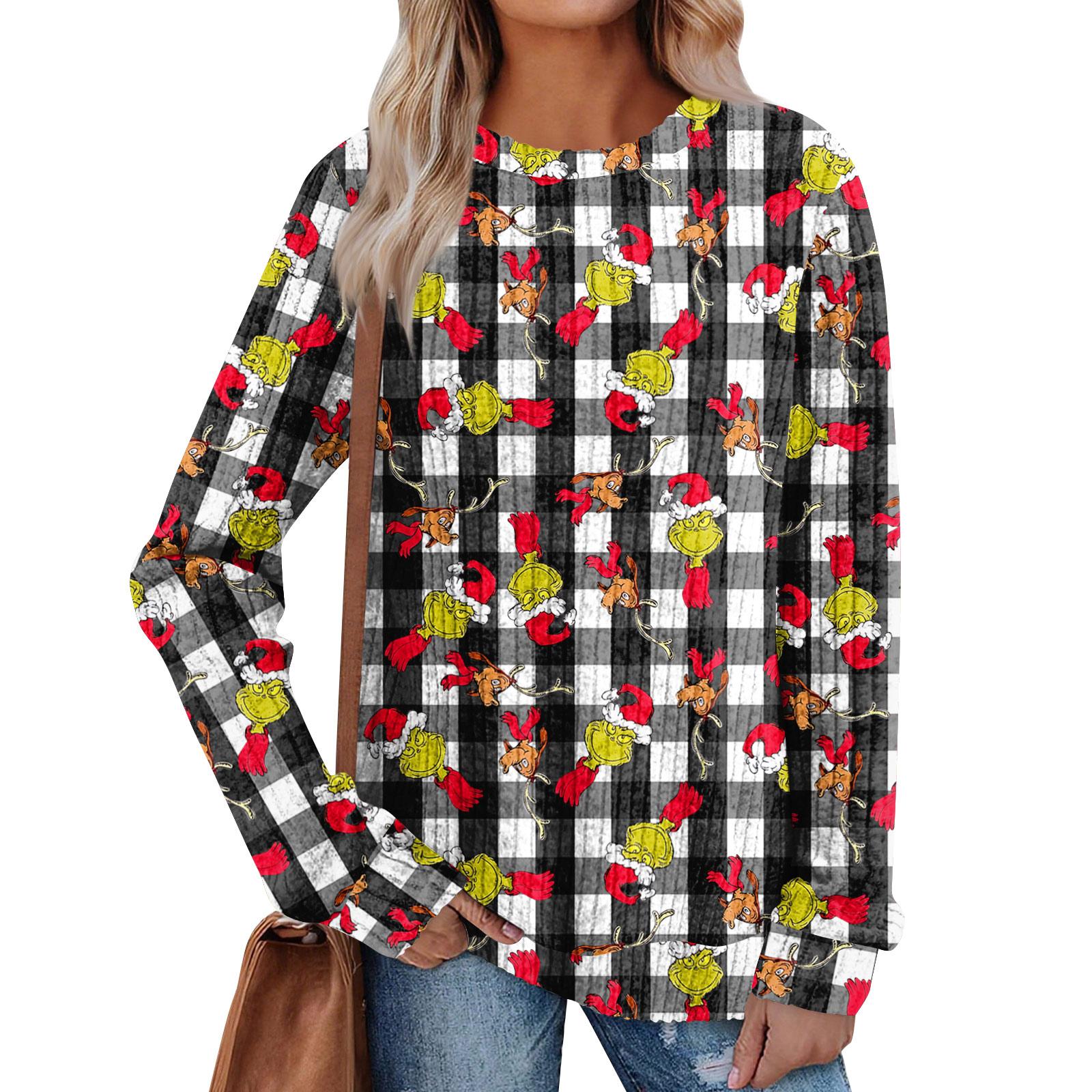 

Женский принт Легкий Топ с круглым вырезом из матового хлопка XL винный