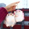 Anime Key Chain Key Ring Hedgehog Ornament Plush Dolls Plush Keychain Stuffed Toys Animal Plush Toy