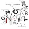 15A Electric Bicycle Bike Controller Scooter Brushless Controller 5 Gear Control 36V/48V 250W Motor Waterproof Controller Kit