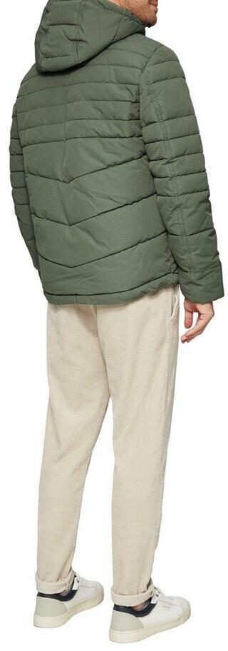Winter Jacket s.Oliver Quilted Jacket with Removable Hood Green 2150271 7940