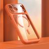 Magnetic Business Simplicity Shockproof Orange Bumper Camera Button Case For For Iphone 17 Pro Max Clear Lens PC Cover For Magsafe