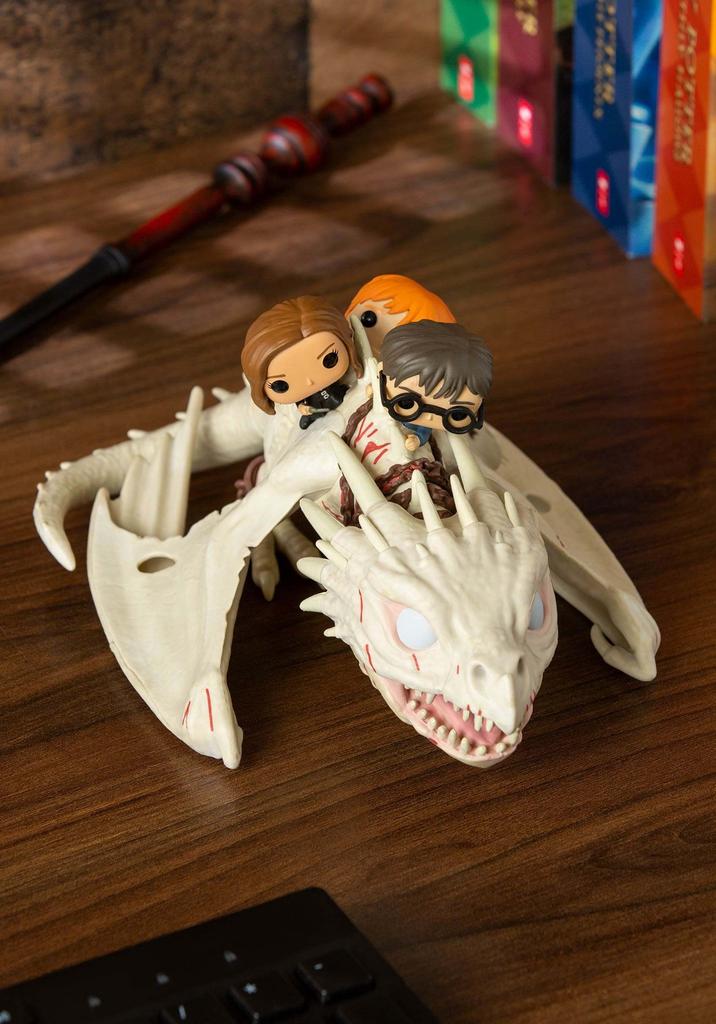 FUNKO Dragon Hermione POP! RIDE w/Harry, Ron, &