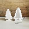 New 1pc Christmas Trees Pine Tree Molds Handmade Decoration Resin Casting Christmas Trees Mold Pine Tree Ornaments Casting Molds