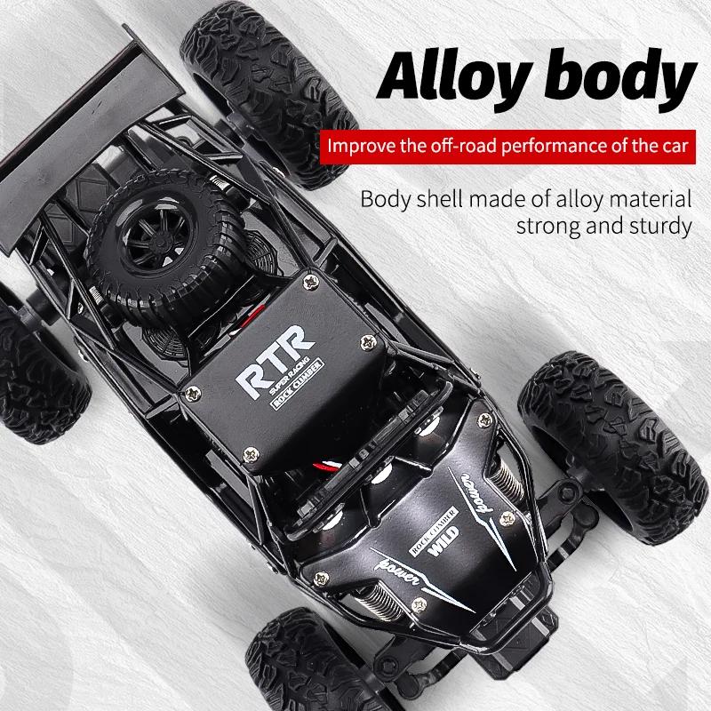 Remote Control Car 1/20 Rc Car Auto Radio Remote Control Cars Buggy Off-Road High Speed Racing Vehicle Climbing Trucks Boys Toys