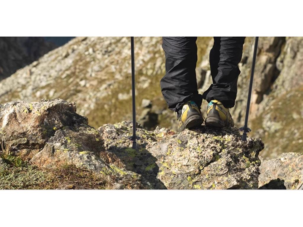 Ultralekki składany kij trekkingowy z włókna węglowego - Antypoślizgowy teleskopowy kij turystyczny i narciarski