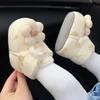 Winterliche, samtgefütterte Baby-Baumwollstiefel: Weiche Lauflernschuhe für Neugeborene und Kleinkinder, kuschelig und warm.