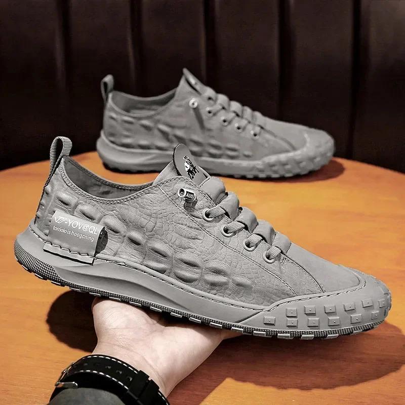 Canvas Shoes for Men 2024 Summer Breathable Comfortable Men Shoes Ice Silk Sneakers Men's Casual Flat Loafers Vulcanized Shoes