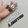 3D Metall Auto Aufkleber Logo 4WD V6 V8 LIMITED Kotflügel Seitenemblem Heckklappen Emblem Für Toyota LC150 LC200 4Runner Tundra Zubehör