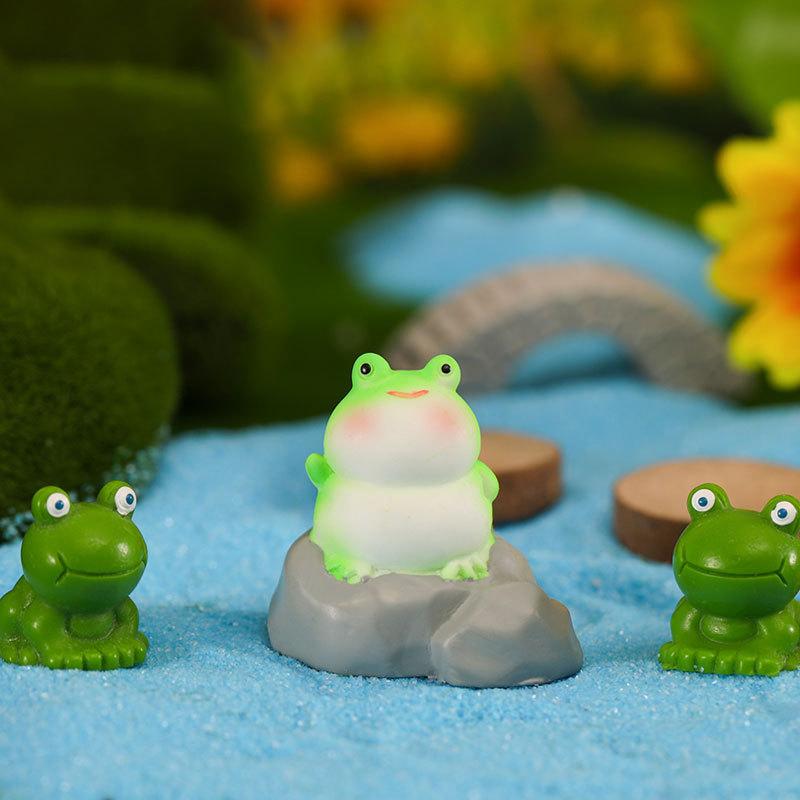 1 Stück Figuren Miniaturen Niedliche Ente Mikro-Landschaft Ornamente Für Heimdekorationen Raumdekor Auto Büro Schreibtischzubehör