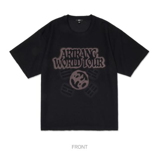 Pre-order BTS World Tour ARIRANG Official MD S/S Tour T-shirt