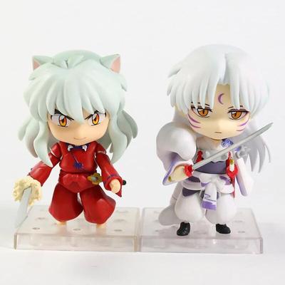 10cm Q Version Anime Inuyasha PVC Action Figure Collectible Model Toy Gift