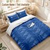 Millonarios Bedding Set, 1 Duvet Cover & 2 Pillowcases Soft Comfortable Bedroom Home Textile Decor
