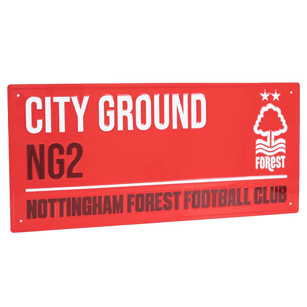 Nottingham Forest FC City Ground Street Sign