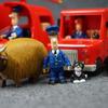 EB1 Postman Pat's Small Car and Aeroplane Scene Courier Royal Mail Toy Ornament