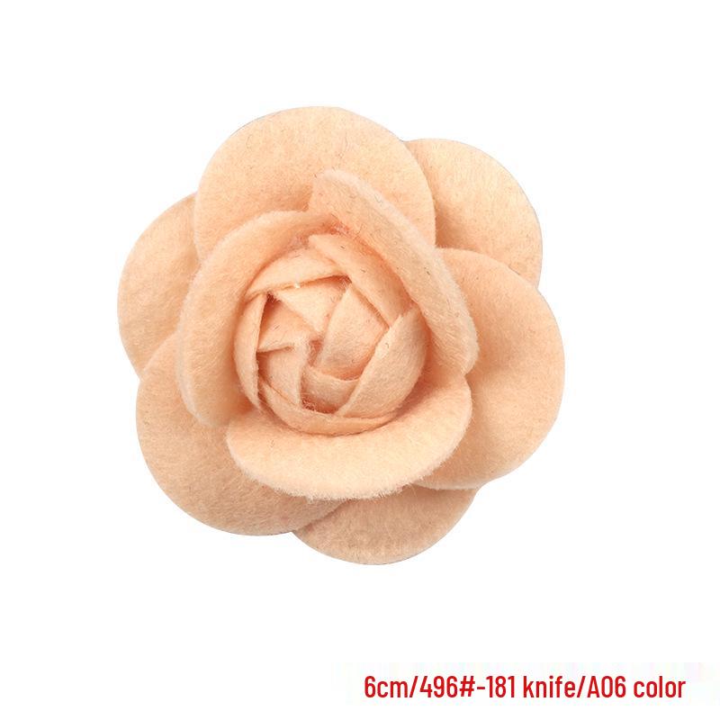 Non-Woven Camellia Flower Hair Clips: Elegant DIY Accessories for Jewelry and Clothing.