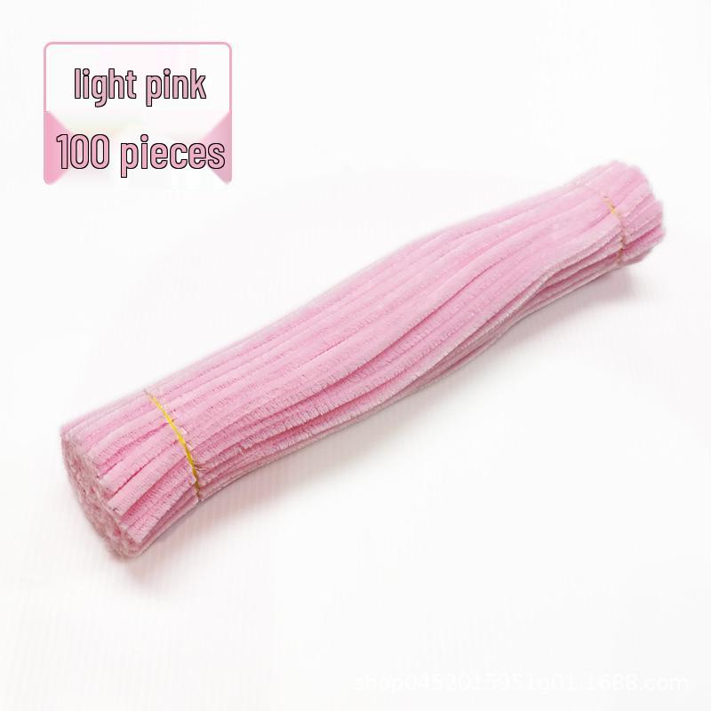 Youyou Tiger Twist Stick Handmade Super Soft Chenille Stems Educational Craft Materials for Macarons