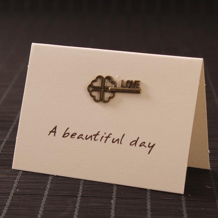 Retro kovové pohlednice: Svátek, Nový rok, Vánoce, Svatba s obálkou