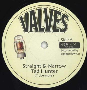 

7inch Record TAD HUNTER / BOW & ARROW PLAYERS - Straight & Narrow / Narrow Dub VA005 Valves EU 2025 Europe Reggae, Ska & Dub