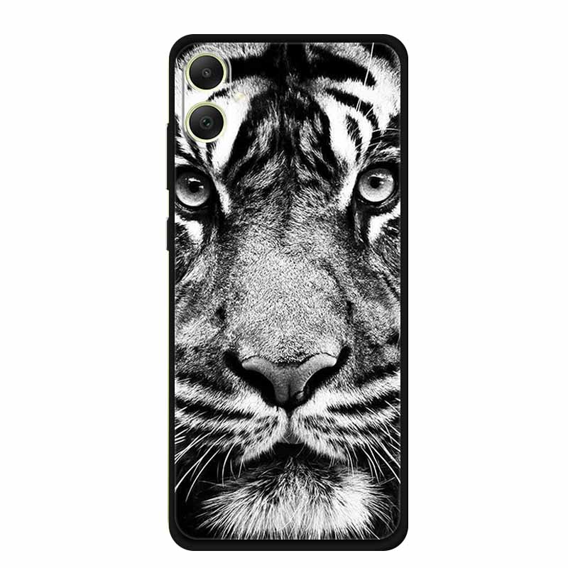For Samsung Galaxy A05 F05 M05 Case A 05 Coque Black Silicone TPU Soft Back Cover Case For Samsung Galaxy A06 M06 F06 Phone Case