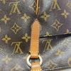 [Pre-Owned] Classic Monogram Canvas And Leather Trimmed Detail Tote Shoulder Bag - Fair #CGLY4B