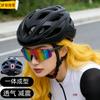 Bicycle Helmet Unisex Summer Mountain Bike Road Bike Balance Bike Breathable Shock-Absorbing Safety Sport USB Light
