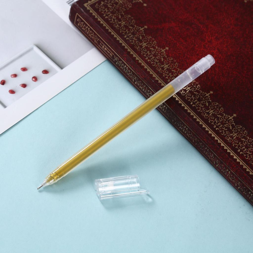 Metallic Paint Pens for Student Art and DIY: Gold, Silver, White Highlighter Markers