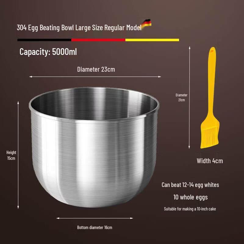 304 Stainless Steel Mixing Bowl Set