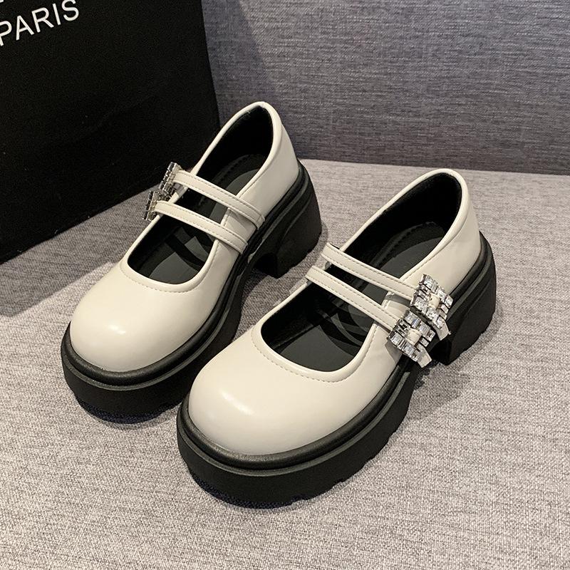 

Британский стиль платформа маленькие мужские туфли для увеличения роста маленькие кожаные туфли детские 2025 весна и осень новые японские jk Мэри Джейн одинарные туфли 40