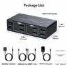 8K Dual-Channel DisplayPort KVM Switch