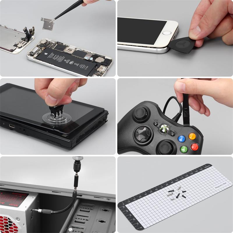 152 in 1 magnetic mini precision electric screwdriver Set Laptop Tool Kit Professional Computer Screwdriver Repair Screwdriver