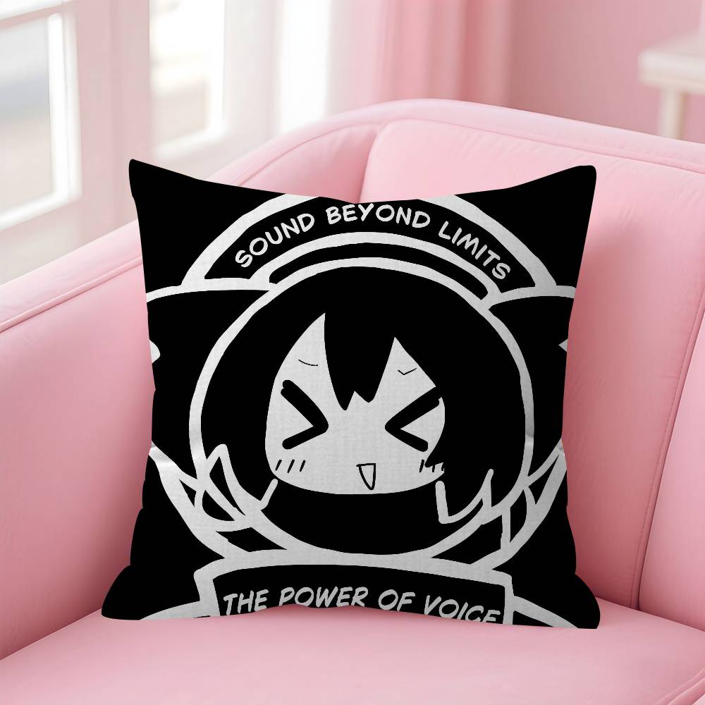 Cute KKasane singer TTetos   Cushion Cover Decorative Pillow Sofa Home Decor case pillow cases