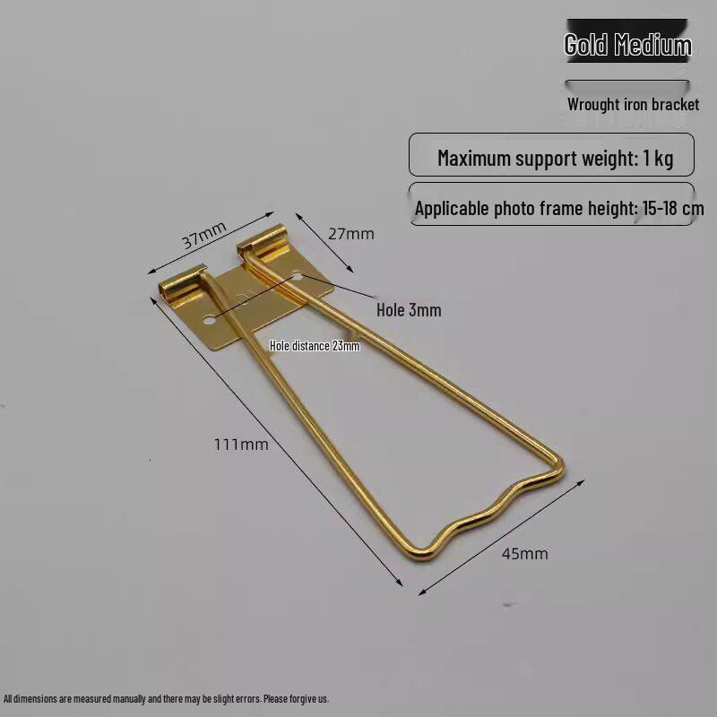 Vertical Photo Frame Desk Stand Support Bracket