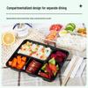 ZISIZ Five-Compartment Disposable Meal Box